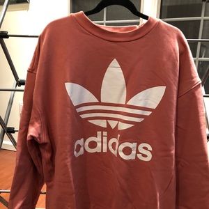 Adidas - Oversized Crew - Salmon